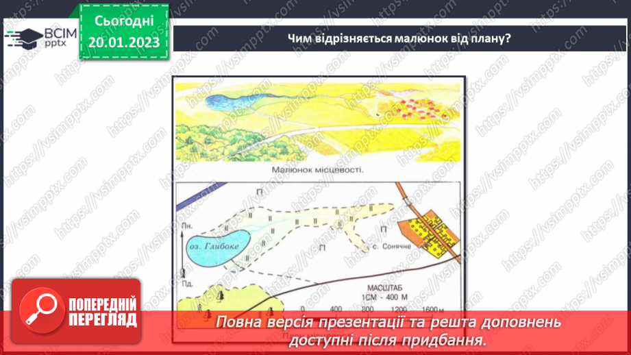 №059 - План місцевості. Умовні позначення.24