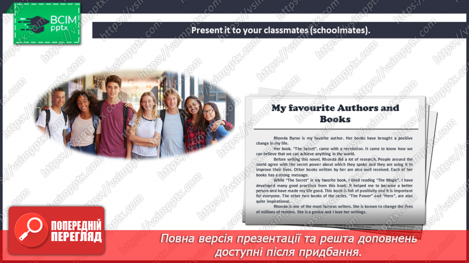 №060 - My favourite authors and books.10 №060 - My favourite authors and books.10