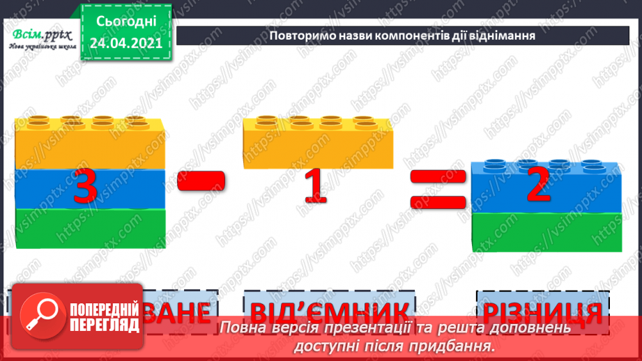 №007 - Знаходження невідомого від’ємника. Задачі на знаходження невідомого від’ємника. Довжина ламаної.14