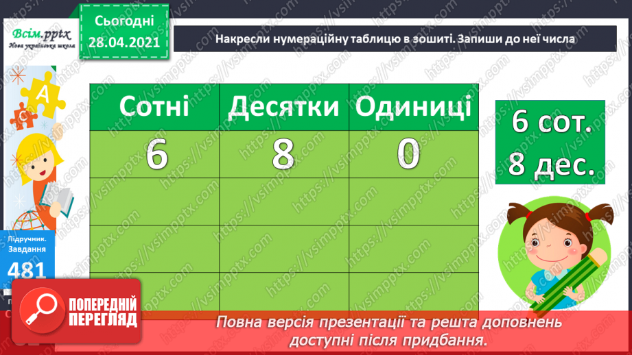 №052 - Запис трицифрових чисел, порівняння. Складання і розв’язування задач з кратним або різницевим порівнянням чисел.17 №052 - Запис трицифрових чисел, порівняння. Складання і розв’язування задач з кратним або різницевим порівнянням чисел.17