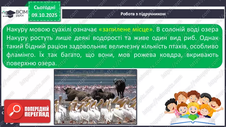 №023 - Мова суахілі. Озеро Накуру10 №023 - Мова суахілі. Озеро Накуру10