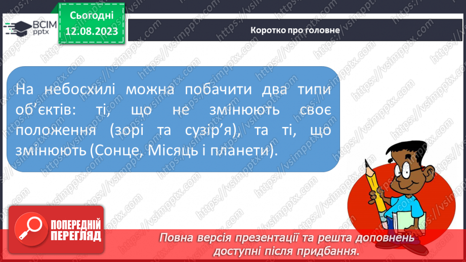 №33 - Небесна сфера, зорі, Чумацький шлях, сузір’я. метеорити та метеори, боліди, метеорні дощі.26