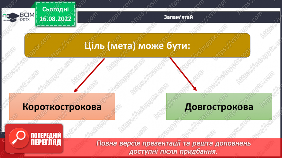 №002 - Які бувають цілі. Шлях до мети.18