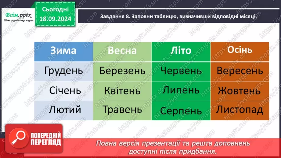 №018 - Вивчаємо одиниці часу: доба, тиждень, місяць, рік23