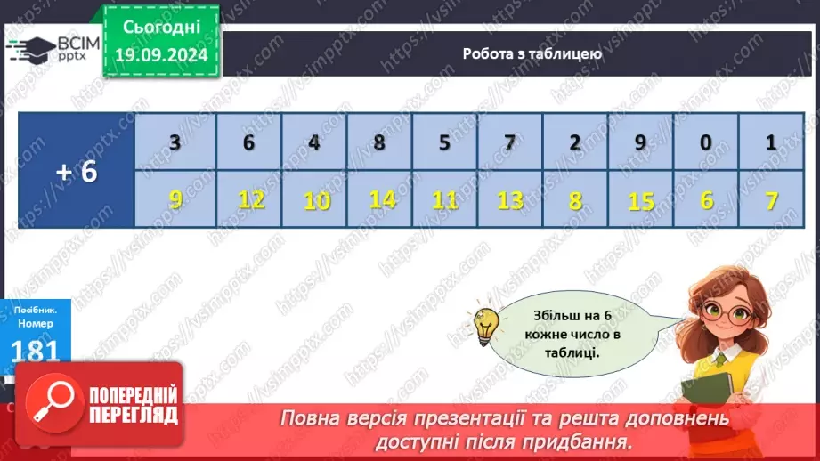 №016 - Додавання одноцифрових чисел із переходом через десяток. Розв’язування задач17 №016 - Додавання одноцифрових чисел із переходом через десяток. Розв’язування задач17