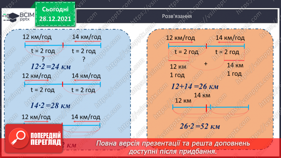 №081-82 - Складені задачі на рівномірний прямолінійний рух двох об'єктів назустріч один одному26 №081-82 - Складені задачі на рівномірний прямолінійний рух двох об'єктів назустріч один одному26