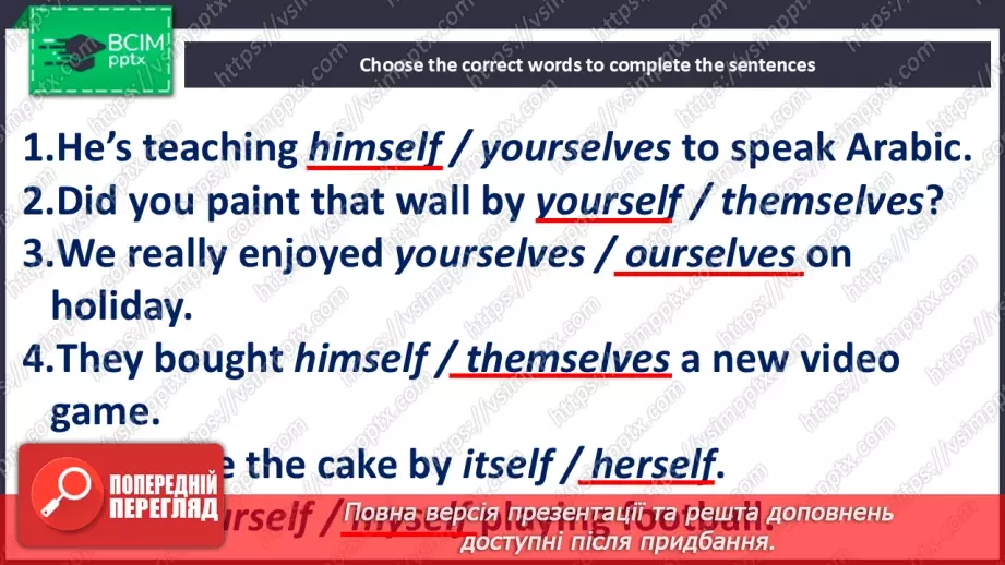 №092 - Reflexive pronouns21