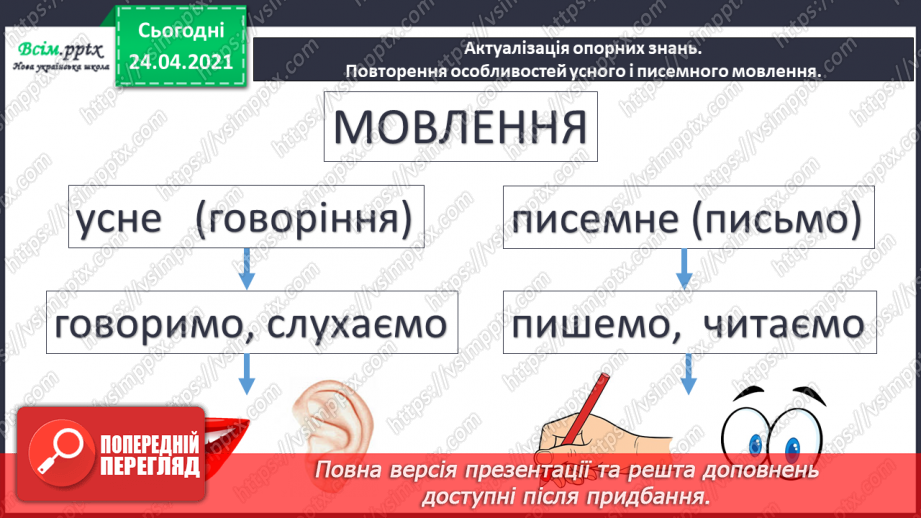 №009 - Письмо як засіб спілкування.4