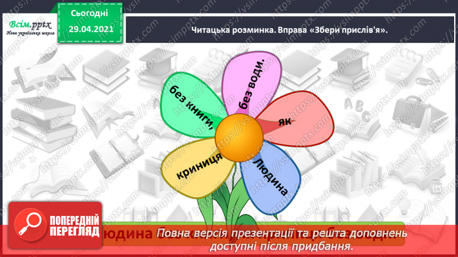 №017 - Для чого читають книжки? В. Сухомлинський «Спляча книга»2