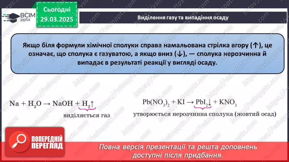№029-30 - Хімічні реакції. Схема хімічної реакції14 №029-30 - Хімічні реакції. Схема хімічної реакції14