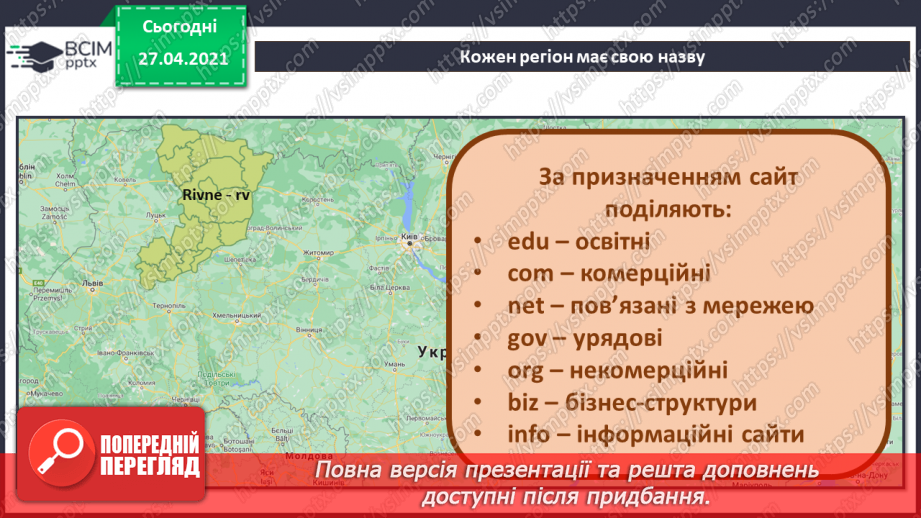 №08 - Поняття вебсторінки, її адреси.22