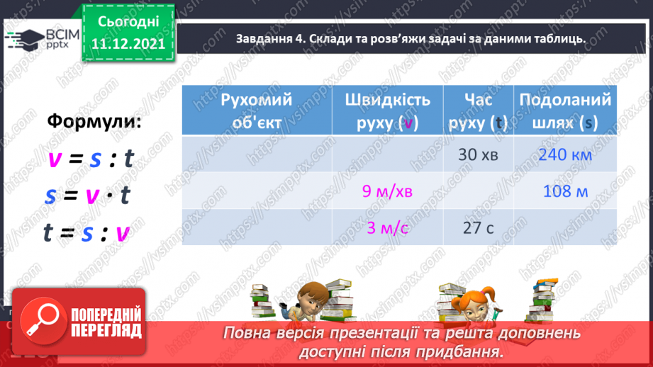 №076 - Знайомимось із правилами знаходження подоланого шляху; часу руху30 №076 - Знайомимось із правилами знаходження подоланого шляху; часу руху30