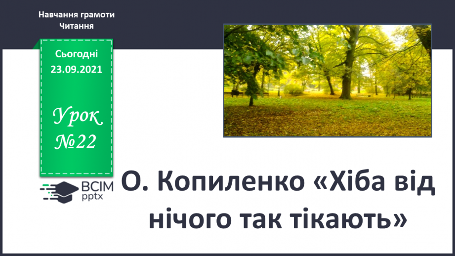 №022 - О.Копиленко «Хіба від нічого так тікають».0