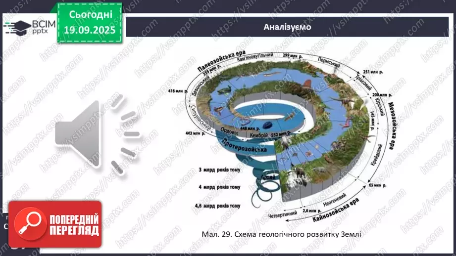 №09 - Геохронологічна шкала7 №09 - Геохронологічна шкала7