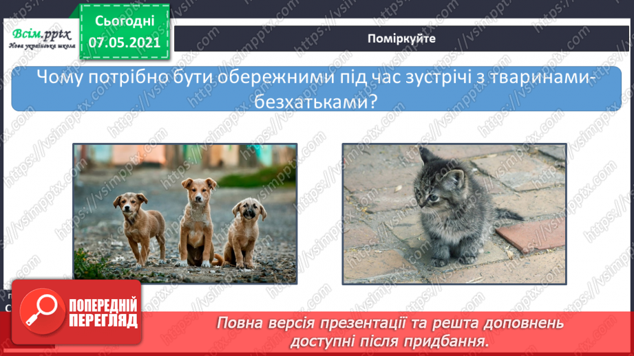 №075 - Як дотримуватися правил безпеки в школі, в побуті, громадських місцях. Як уникнути натовпу. Правила безпечної поведінки з тваринами11