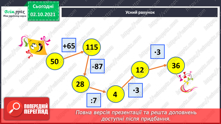 №032 - Класи багатоцифрових чисел. Розв’язування задач з буквеними даними2