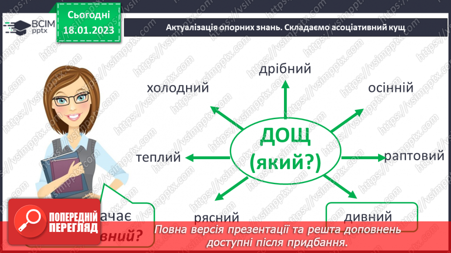 №070 - Урок розвитку  зв’язного мовлення 8  «Ну що б, здавалося, слова». Складання розповіді за опорними словами та словосполученнями.5