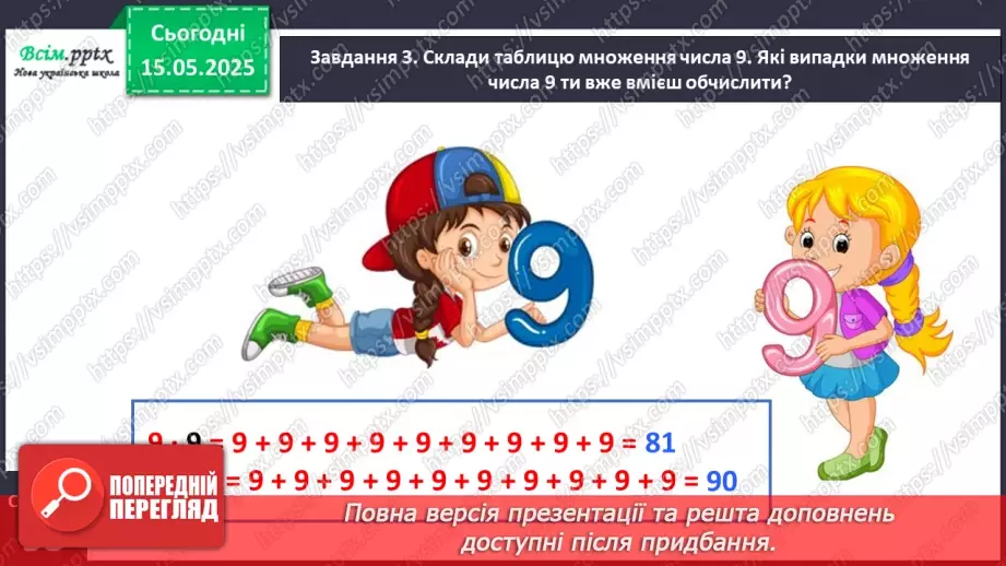 №138 - Досліджуємо таблиці множення числа 8 та числа 9; таблиці ділення на 8, на 914 №138 - Досліджуємо таблиці множення числа 8 та числа 9; таблиці ділення на 8, на 914