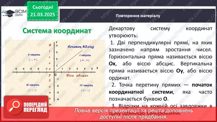№139 - Координатна площина.6
