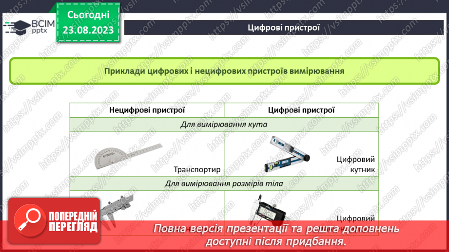 №01 - Інструктаж з БЖД. Цифрові пристрої. Використання цифрових пристроїв і технологій для реалізації інформаційних процесів.8