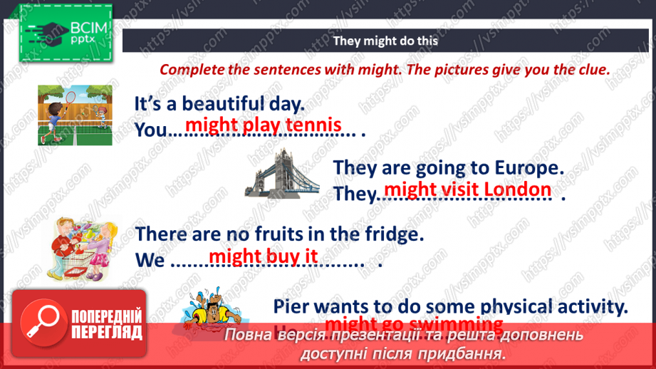 №028 - Grammar. Modal Verbs ‘should’, ‘may’, ‘might’8