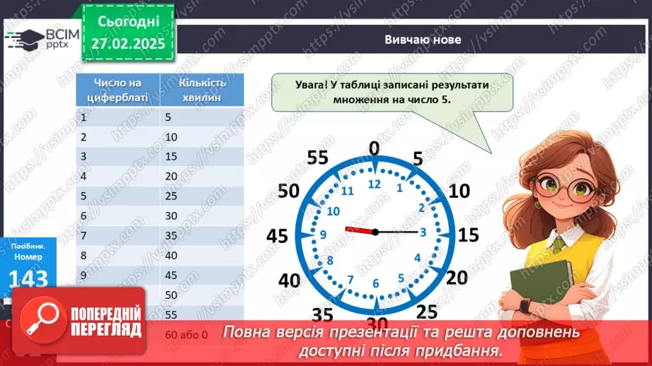 №097 - Визначення часу за годинником. Хвилина.15 №097 - Визначення часу за годинником. Хвилина.15