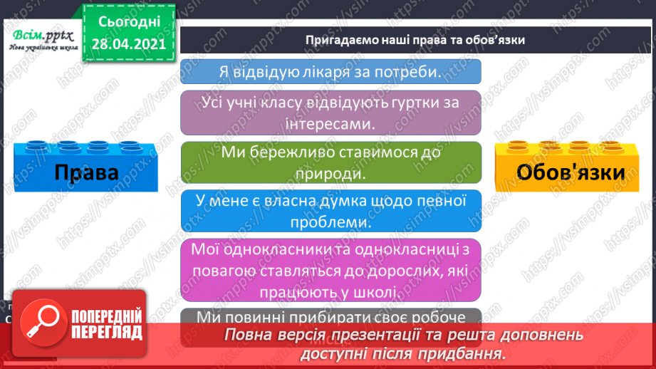 №02 - Виконання проекту «Наші обов’язки» (робота в групах)6