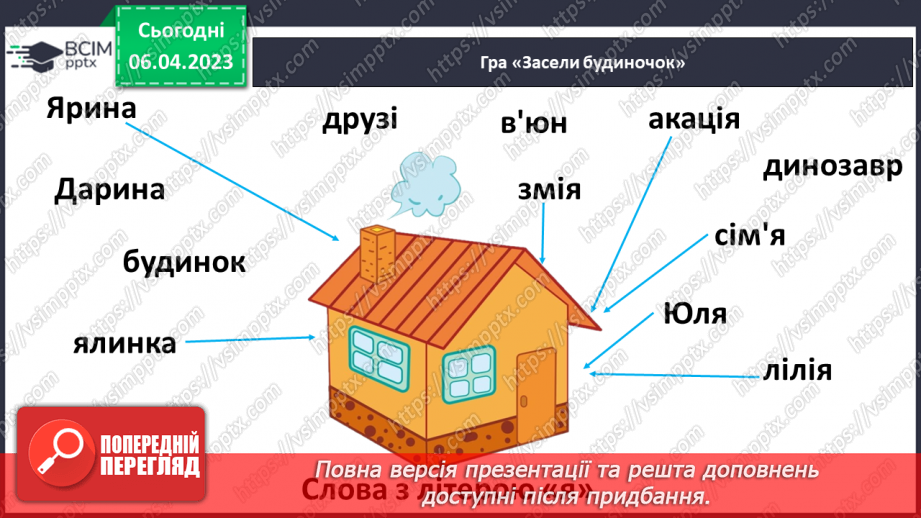 №199 - Читання. Алфавіт. Звуки мовлення. Букви. Алфавітні назви букв. Опрацювання Б. Заходера «Буква «Я»». Розігрування сценки за змістом вірша25