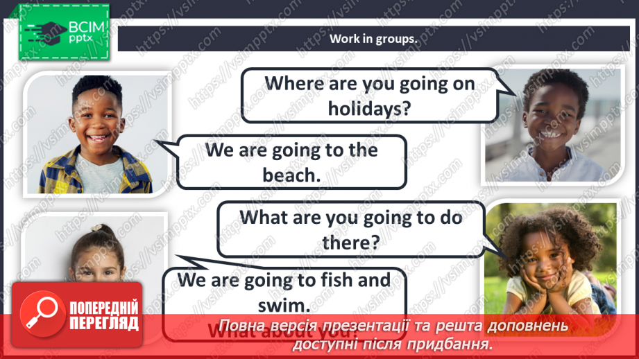 №056 - Holiday plans. Act out! Holiday time.10
