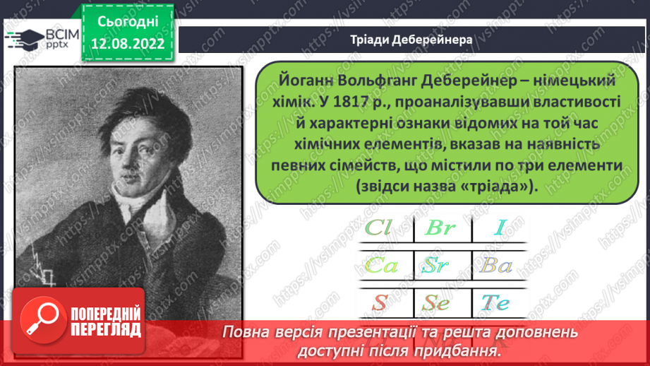 №04 - Будова атома. Короткі історичні відомості про спроби класифікації хімічних елементів.10