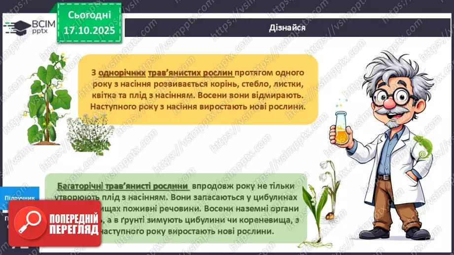 №025 - Будова й різноманітність рослин.14 №025 - Будова й різноманітність рослин.14