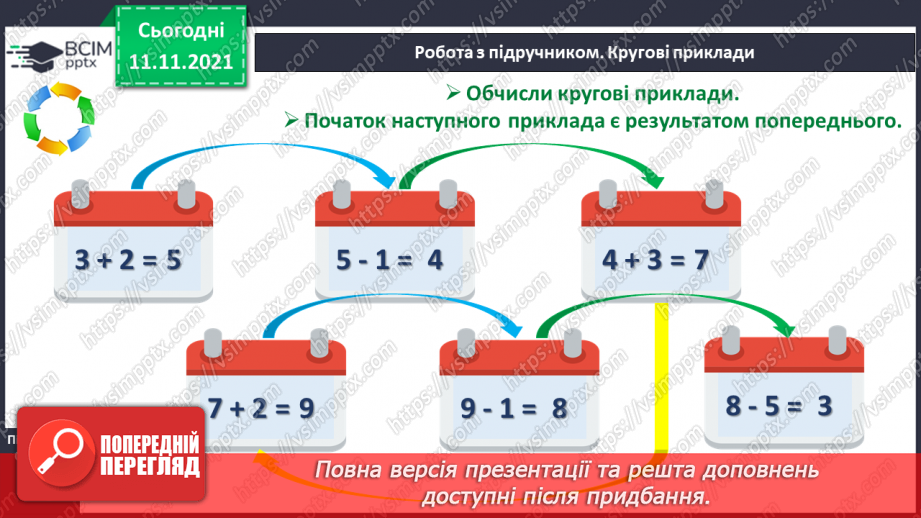 №036 - Розв’язування задач на об’єднання та вилучення груп об’єктів. Кругові приклади.7 №036 - Розв’язування задач на об’єднання та вилучення груп об’єктів. Кругові приклади.7