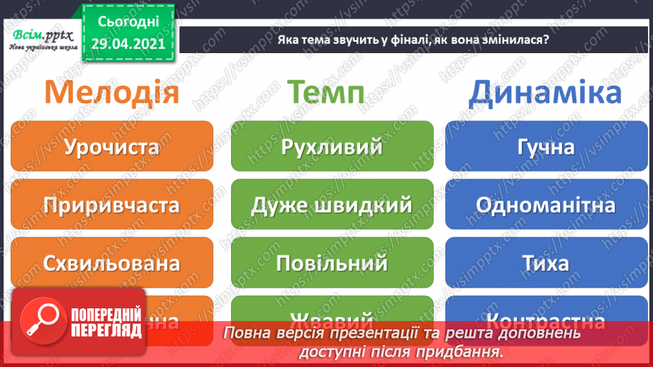 №24 - Картинки з виставки (продовження). Лади в музиці. Слу­хання: М. Мусоргський сюїта для фортепіано «Картинки з виставки».9