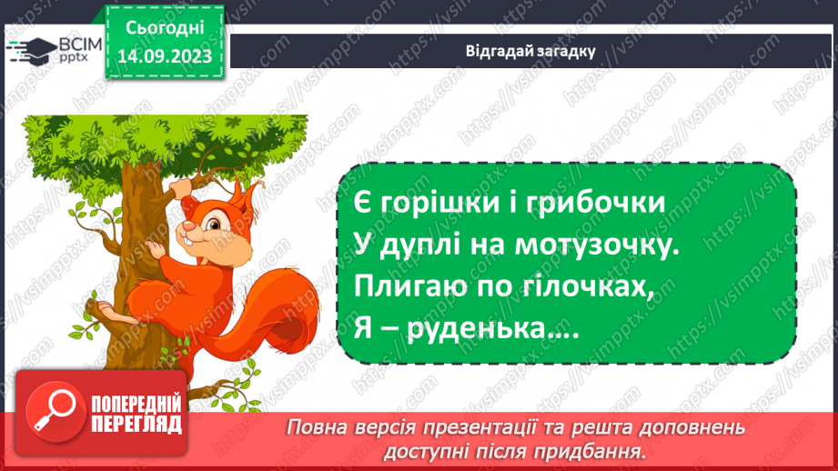 №012 - Тварини восени. Чому до зими потрібно готуватись? Як тварини до зими готуються?14