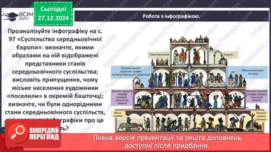 №18 - Стани середньовічного суспільства.9 №18 - Стани середньовічного суспільства.9