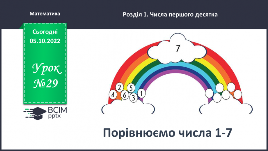 №0029 - Повторюємо числа 1–7.0