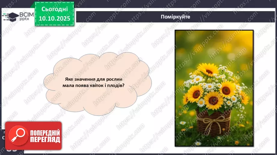 №024 - Покритонасінні рослини: квітка та плід. Значення в екосистемах.30 №024 - Покритонасінні рослини: квітка та плід. Значення в екосистемах.30