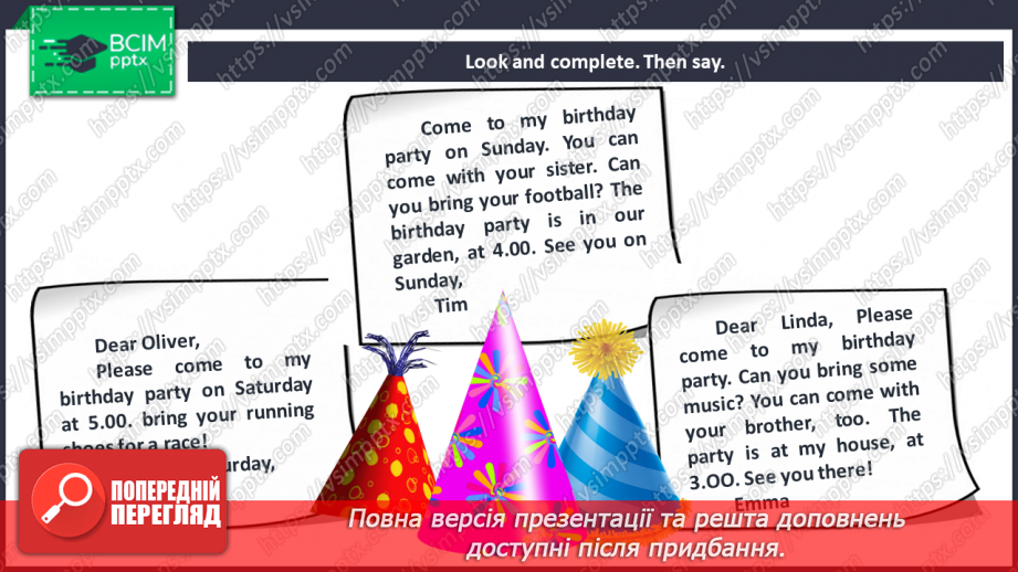 №025 - Birthdays. Skills. Birthday party.7