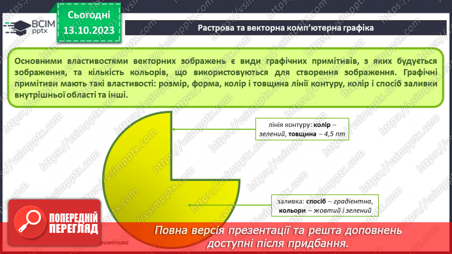 №15 - Інструктаж з БЖД. Основні поняття комп’ютерної графіки. Растрова та векторна комп’ютерна графіка.18