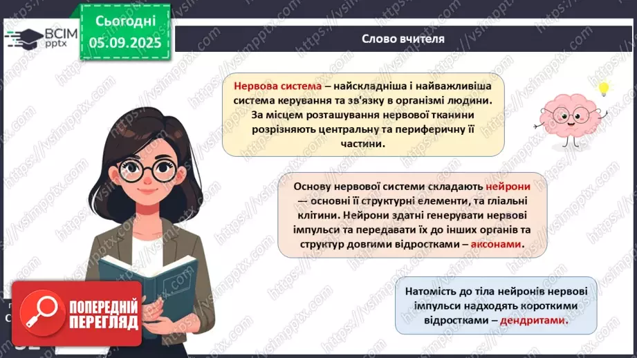 №008 - Будова нервової системи6 №008 - Будова нервової системи6