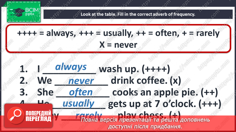 №009 - Come to my house. Adverbs of frequency (always, usually, often, sometimes, rarely, never).11