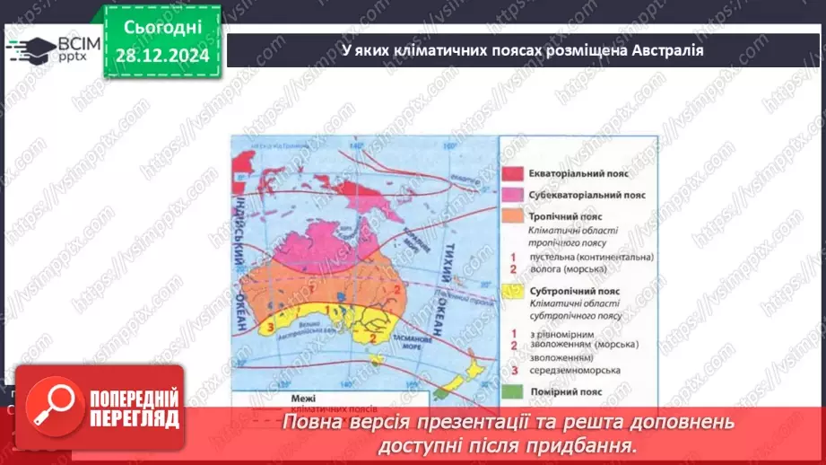 №35 - Клімат і води суходолу Австралії.10