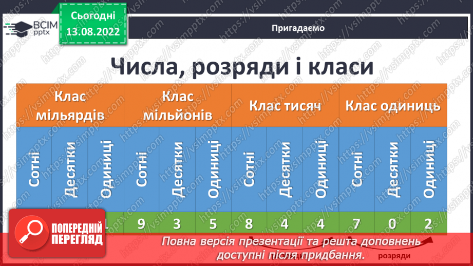 №001 - Числа, дії з числами.4