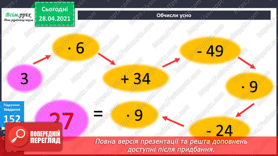 №017 - Переставний закон множення. Зв’язок між множенням і діленням. Добір чисел у нерівностях.16