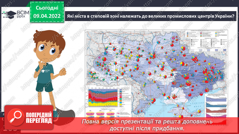 №087 - Які галузі господарства  розвинуті у степовій зоні?6