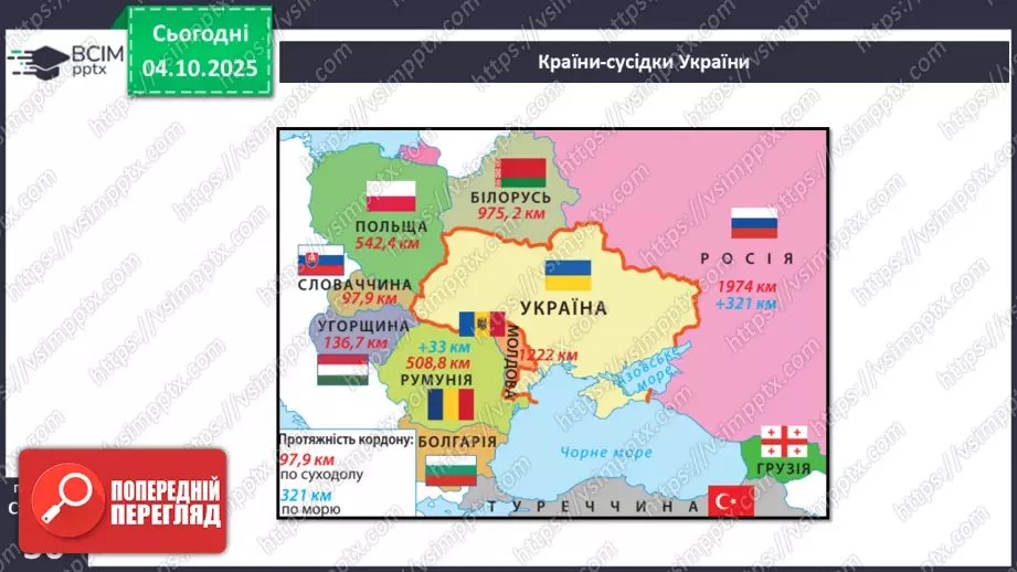 №14 - Фізико-географічне положення України.14 №14 - Фізико-географічне положення України.14