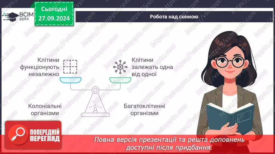 №16 - Одноклітинні, колоніальні та багатоклітинні організми.8 №16 - Одноклітинні, колоніальні та багатоклітинні організми.8