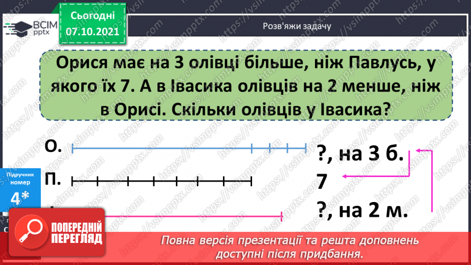 №032 - Додавання числа до суми. Розв’язування задач11