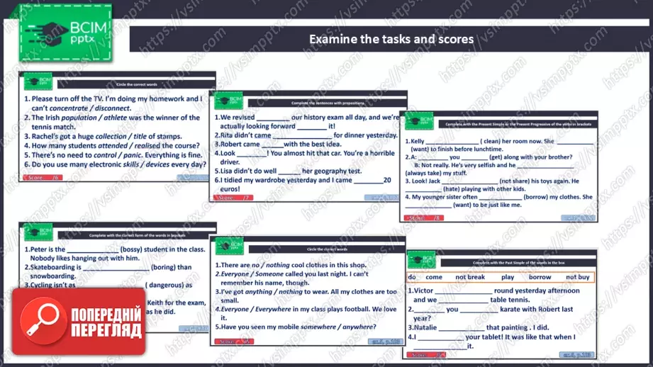 №011 - П/О. ГР1, ГР2, ГР3. “Шкільне життя. Підсумки” Test 13 №011 - П/О. ГР1, ГР2, ГР3. “Шкільне життя. Підсумки” Test 13