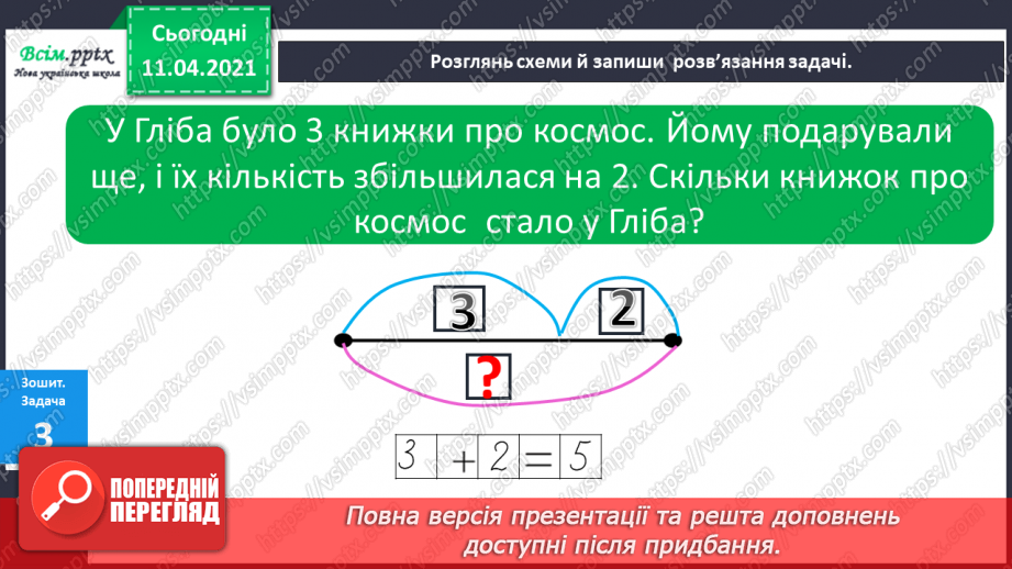 №053 - Збільшення і зменшення числа на кілька одиниць. Порівняння виразу і числа.19